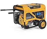 VITO 230v 6500W AVR Benzin Stromerzeuger 1-Phasen 16A 8kVA Generator 15PS 6500W mit EStarter, luftgekühlt,...