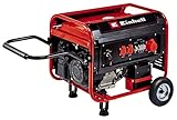 Einhell Stromerzeuger (Benzin) TC-PG 55/E5 (Kraftvoller, robuster und emissionsarmer 4-Takt-Antriebsmotor, 2x 230V- + 1x...